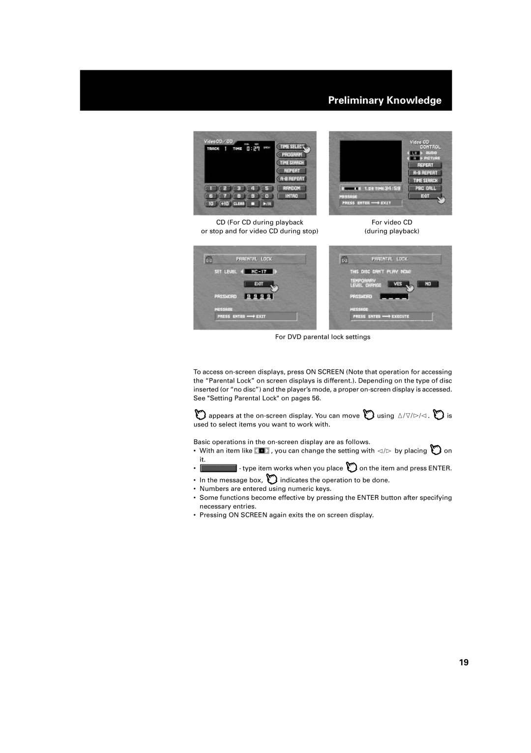 JVC LET0091-001A, XV-D2000BK manual Preliminary Knowledge 