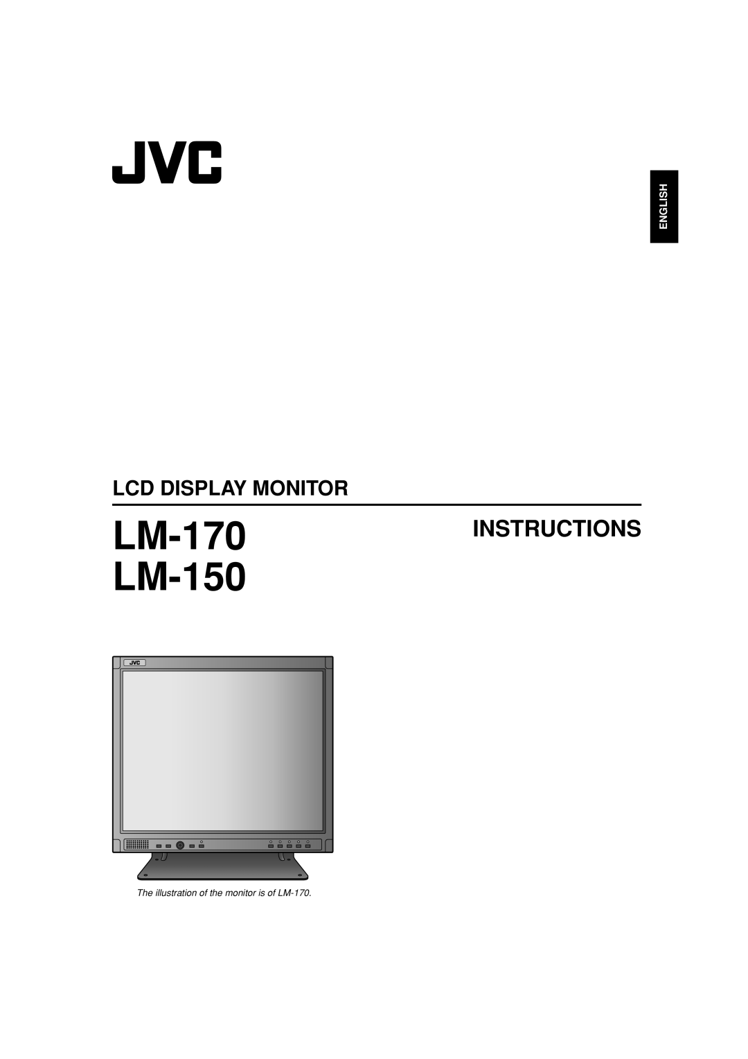 JVC manual LM-170 LM-150 