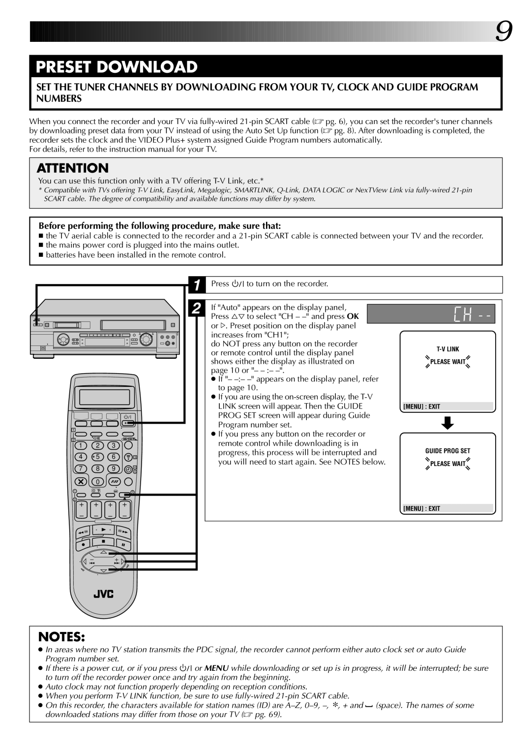 JVC SR-VS20EK, LPT0543-001A Or remote control until the display panel, Shows either the display as illustrated on 