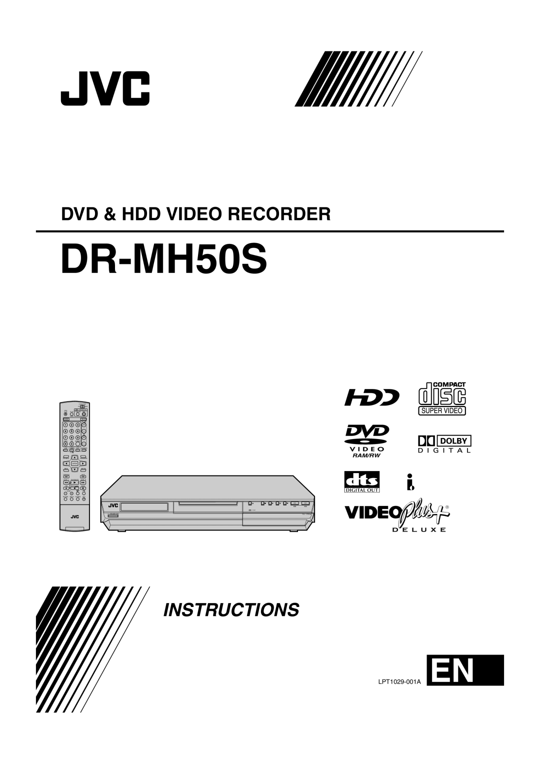 JVC LPT1029-001A manual DR-MH50S 