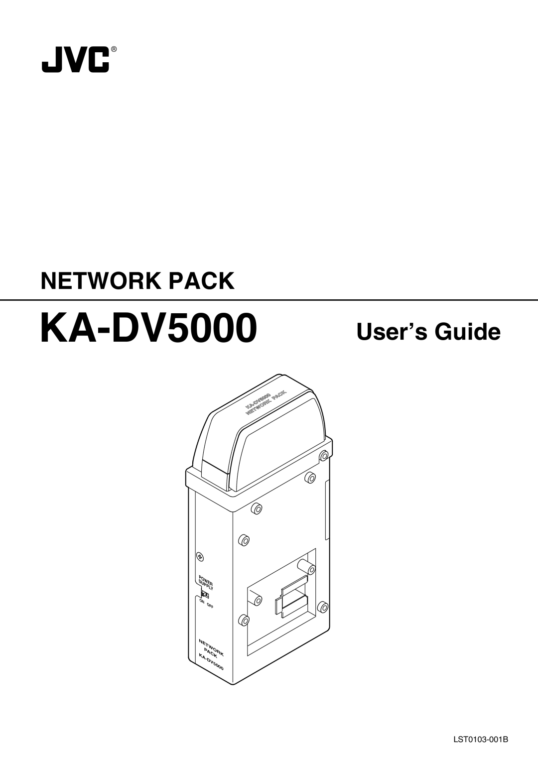 JVC LST0103-001B manual KA-DV5000 