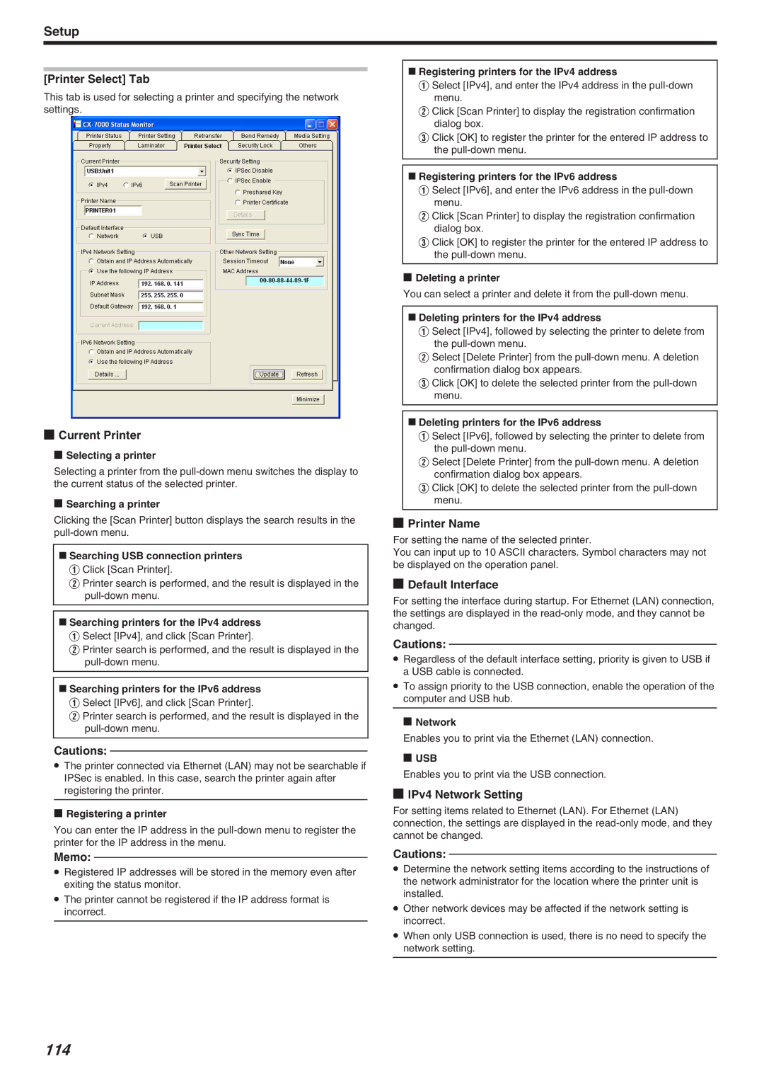 JVC LST1006-002A, CX-7000 Series manual 114 