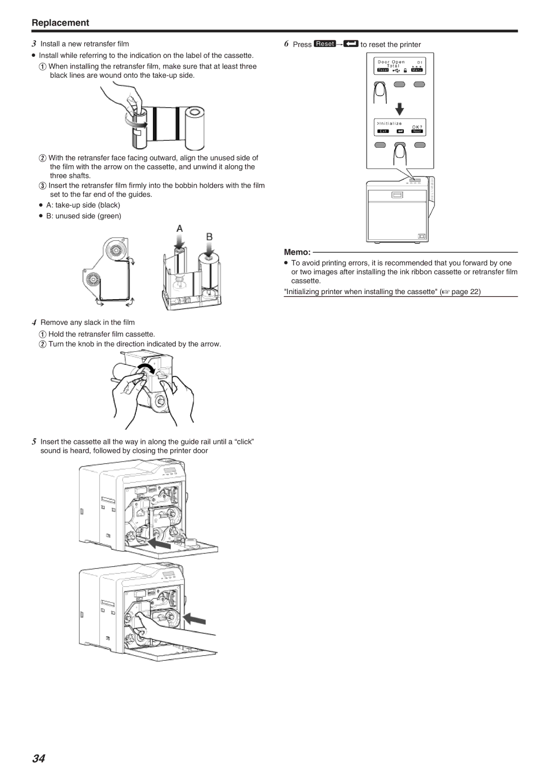 JVC LST1006-002A, CX-7000 Series manual Replacement 