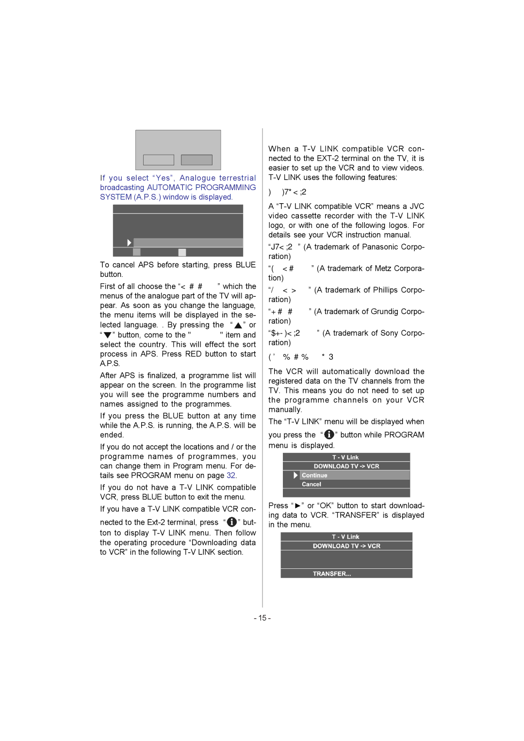 JVC LT-17D50BK, LT-23D50BK manual Link 