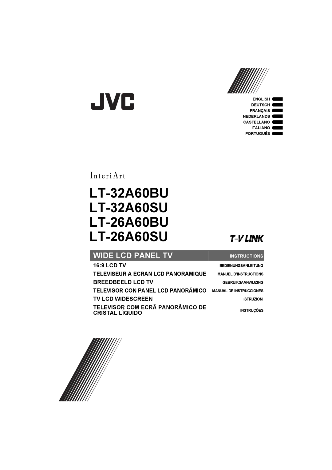 JVC manual LT-32A60BU LT-32A60SU LT-26A60BU LT-26A60SU, Lcd Tv 