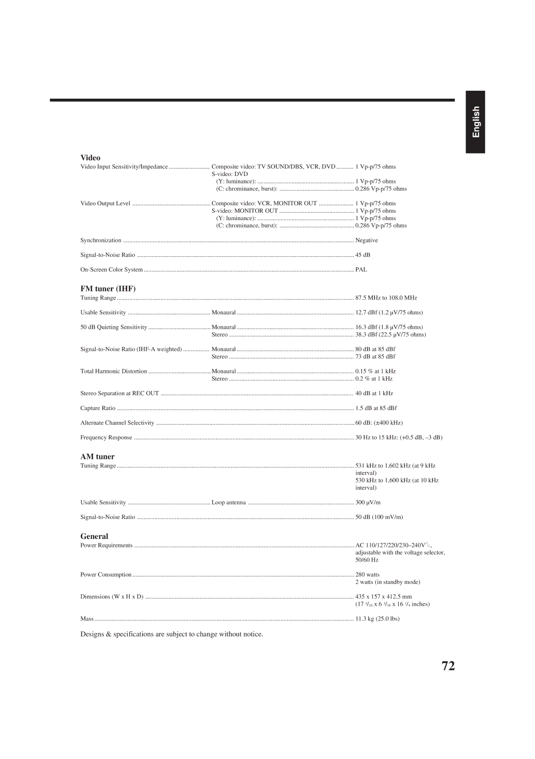 JVC LVT0014-001A, RX-774PBK, RM-SR774XU manual Video 