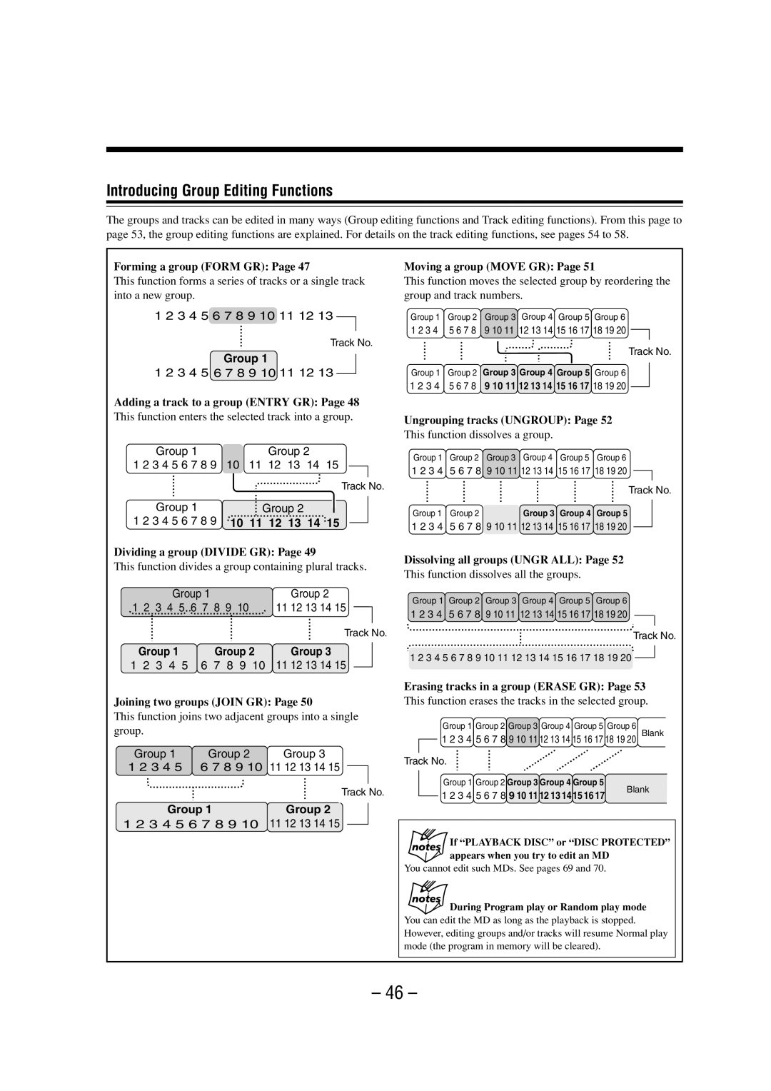 JVC LVT0900-003A manual Introducing Group Editing Functions 