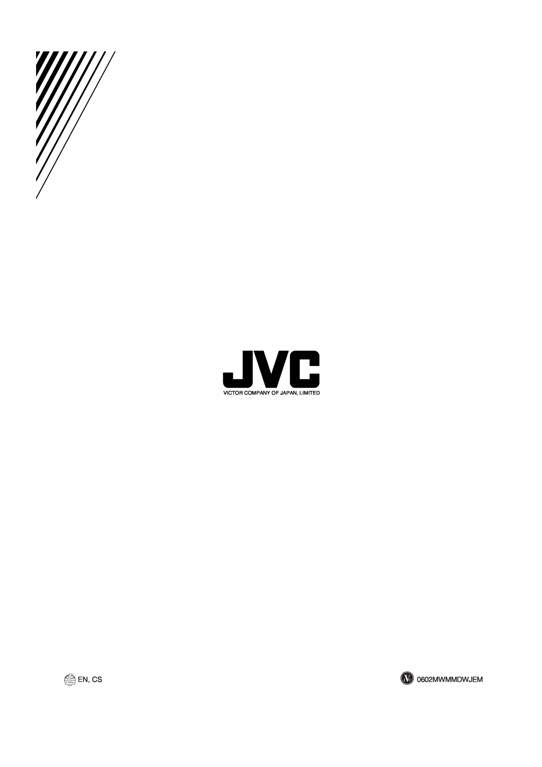 JVC LVT0900-004A, CA-UXZ7MD manual En, Cs, 0602MWMMDWJEM, Victor Company Of Japan, Limited 