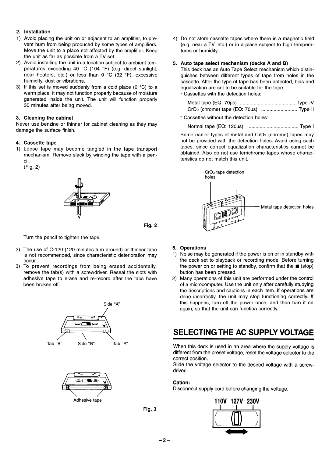 JVC LVT1089-001B, TD-W271 manual 