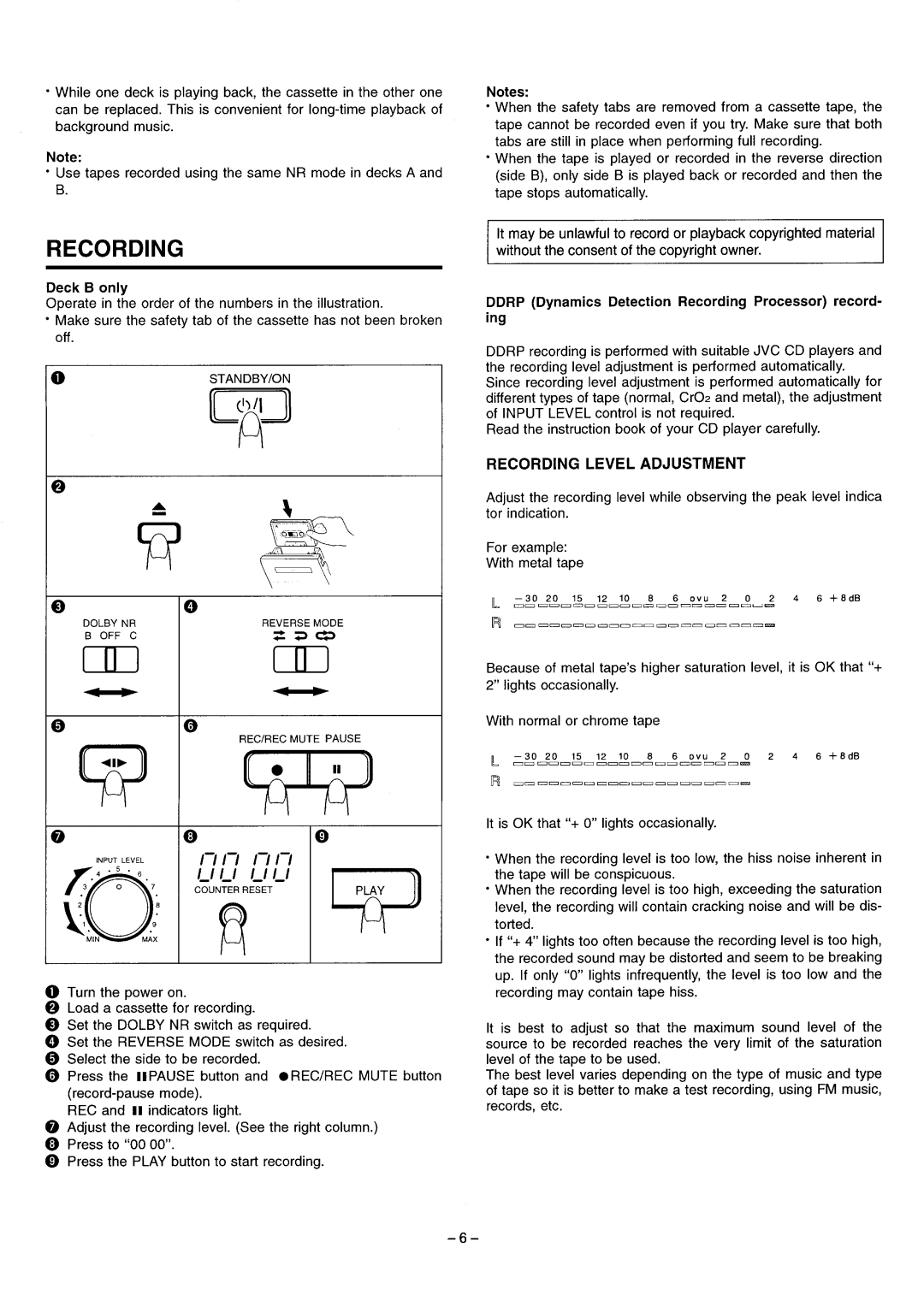 JVC LVT1089-001B, TD-W271 manual 