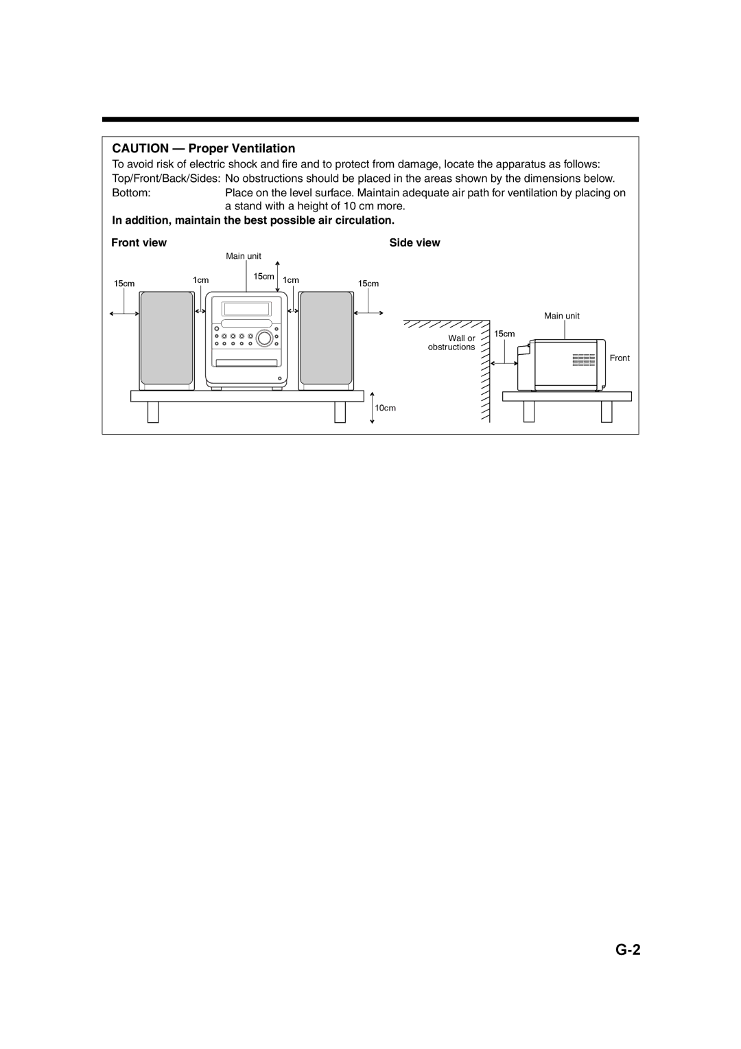 JVC LVT1218-005A, CA-UXQ3S, UX-Q3S manual Main unit 