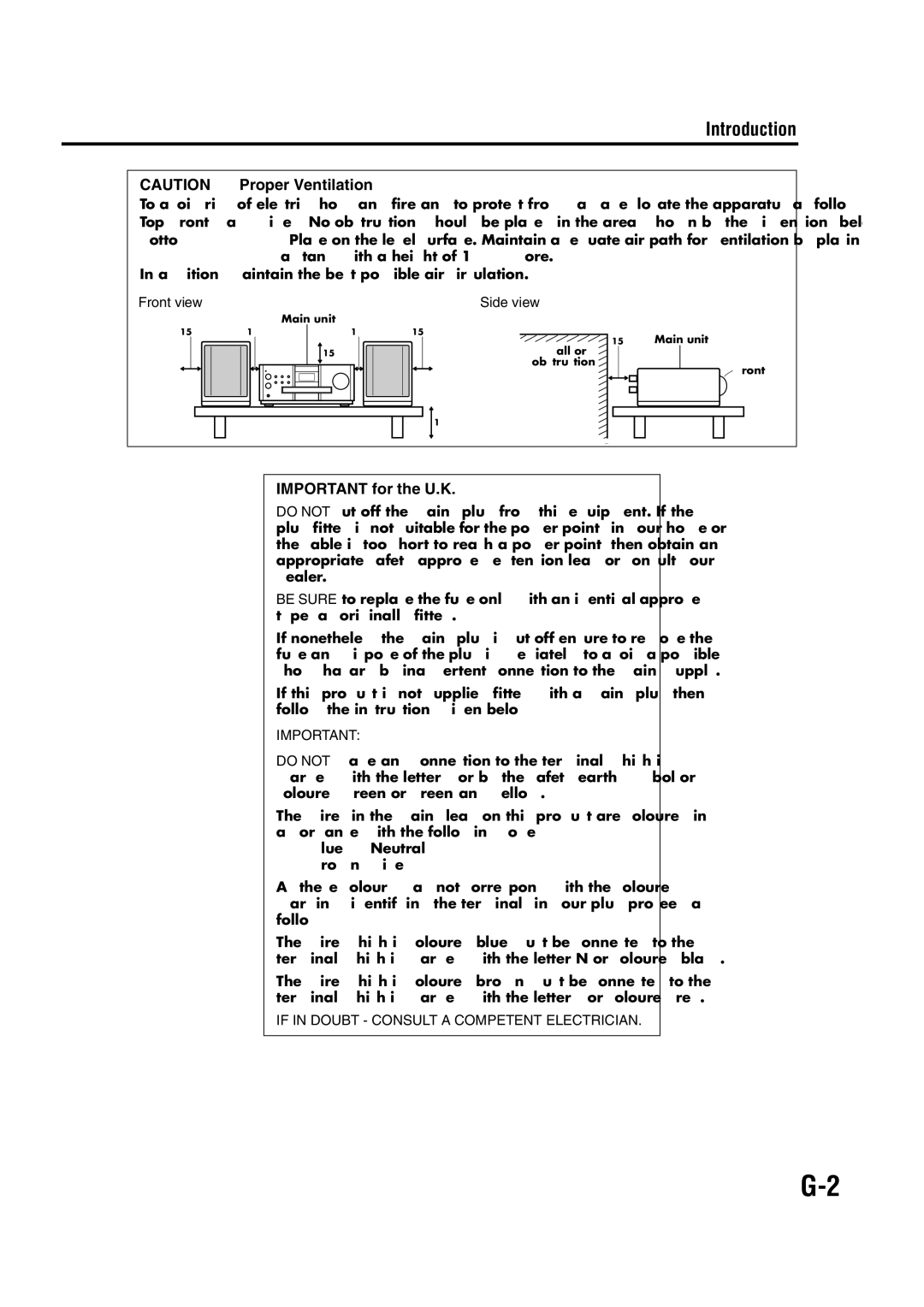 JVC LVT1284-004B manual Introduction, Front view, Side view 