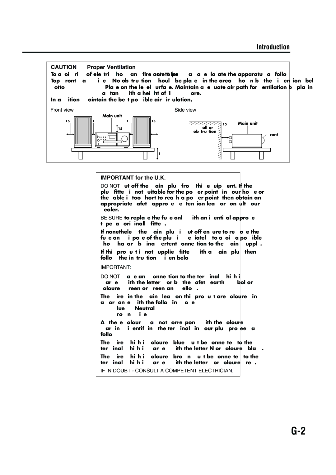 JVC LVT1286-003A manual Introduction, Front view, Side view 