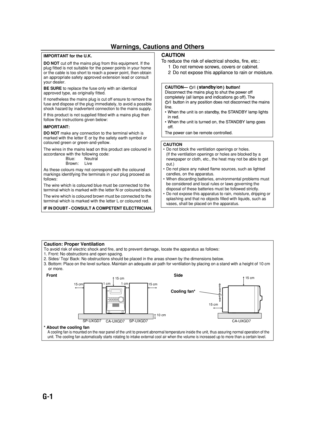 JVC LVT1348-003A manual If in Doubt Consult a Competent Electrician 