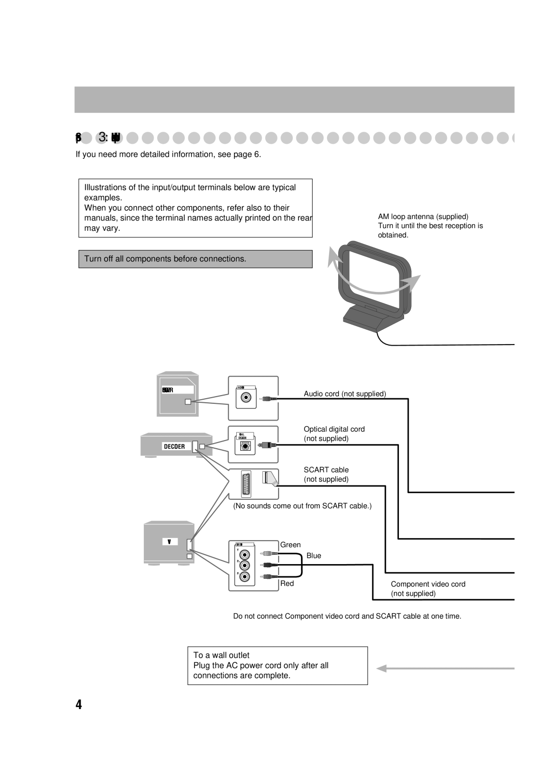 JVC LVT1348-003A manual Hook Up 