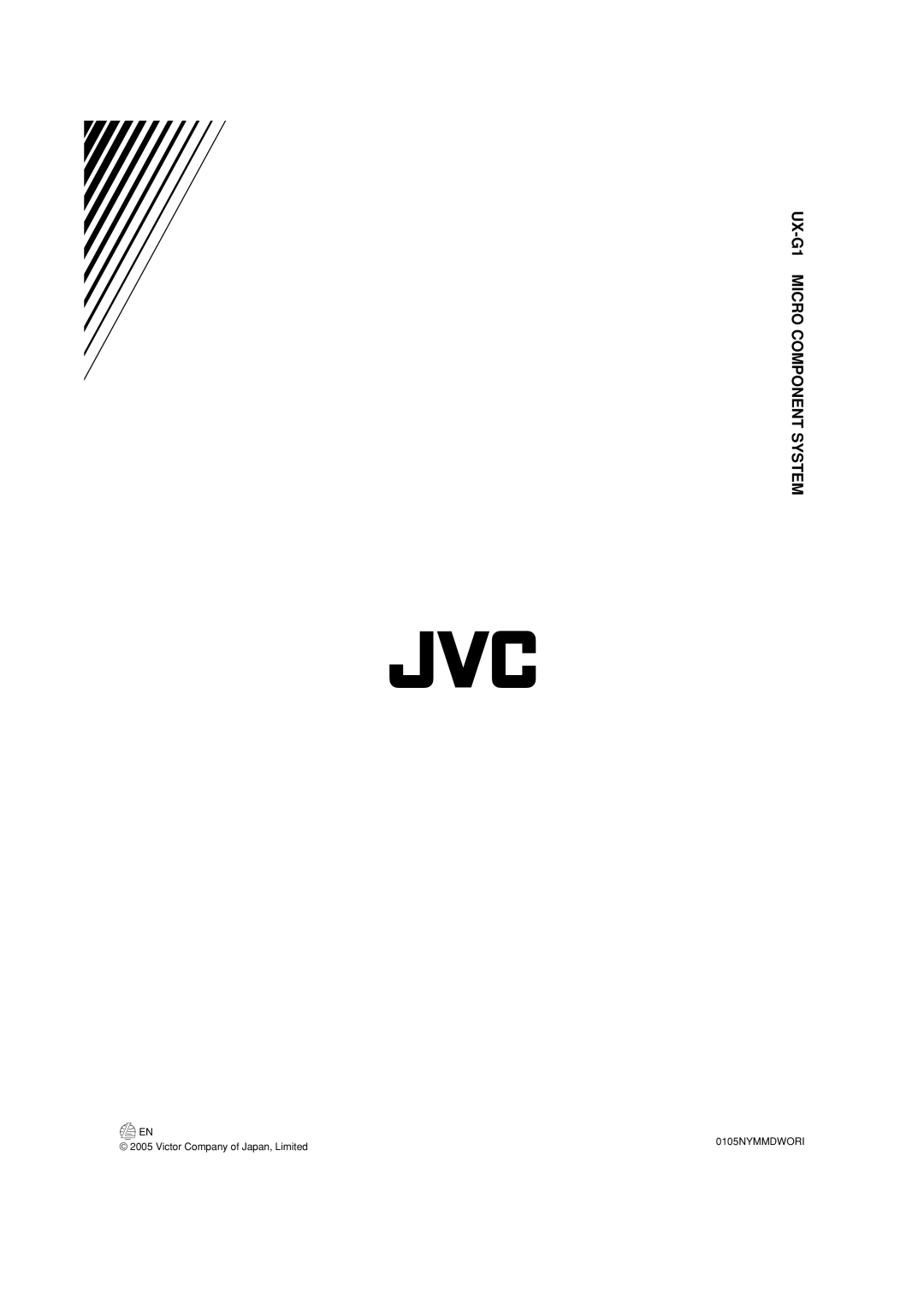 JVC LVT1356-001B manual UX-G1 Micro Component System 