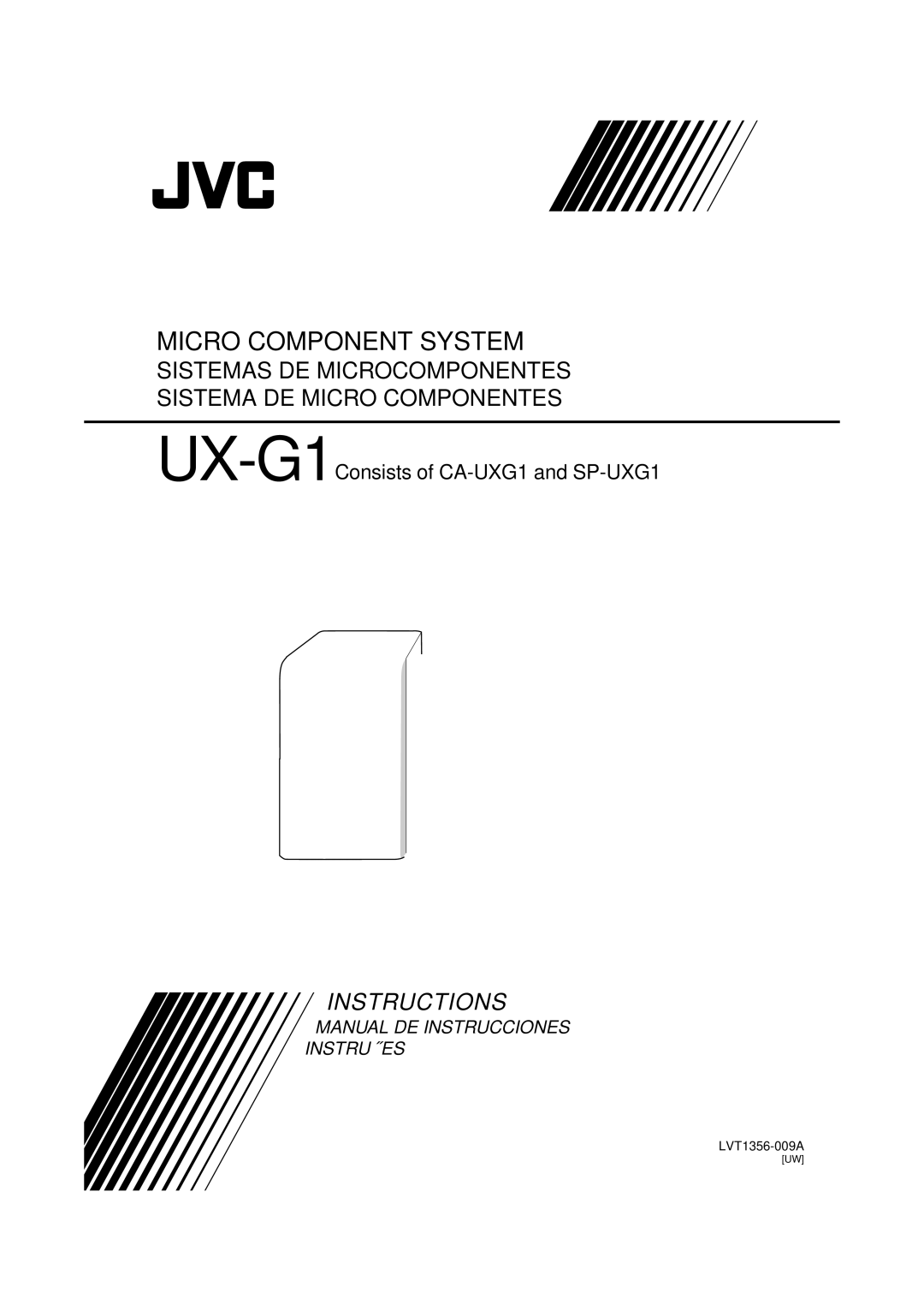 JVC LVT1356-005A manual Sistemas DE Microcomponentes Sistema DE Micro Componentes 