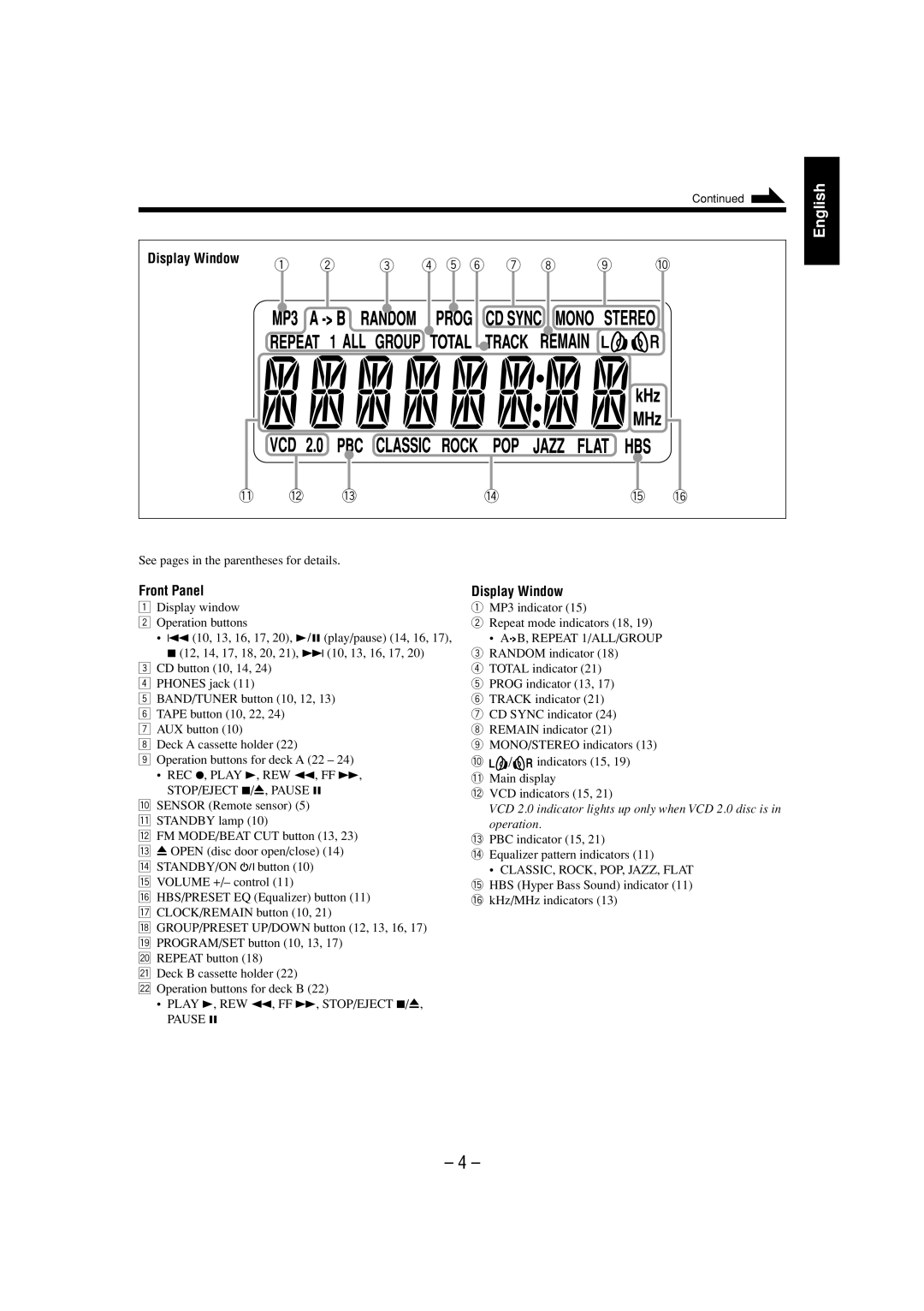 JVC LVT1370-001A, PC-X292V manual English 
