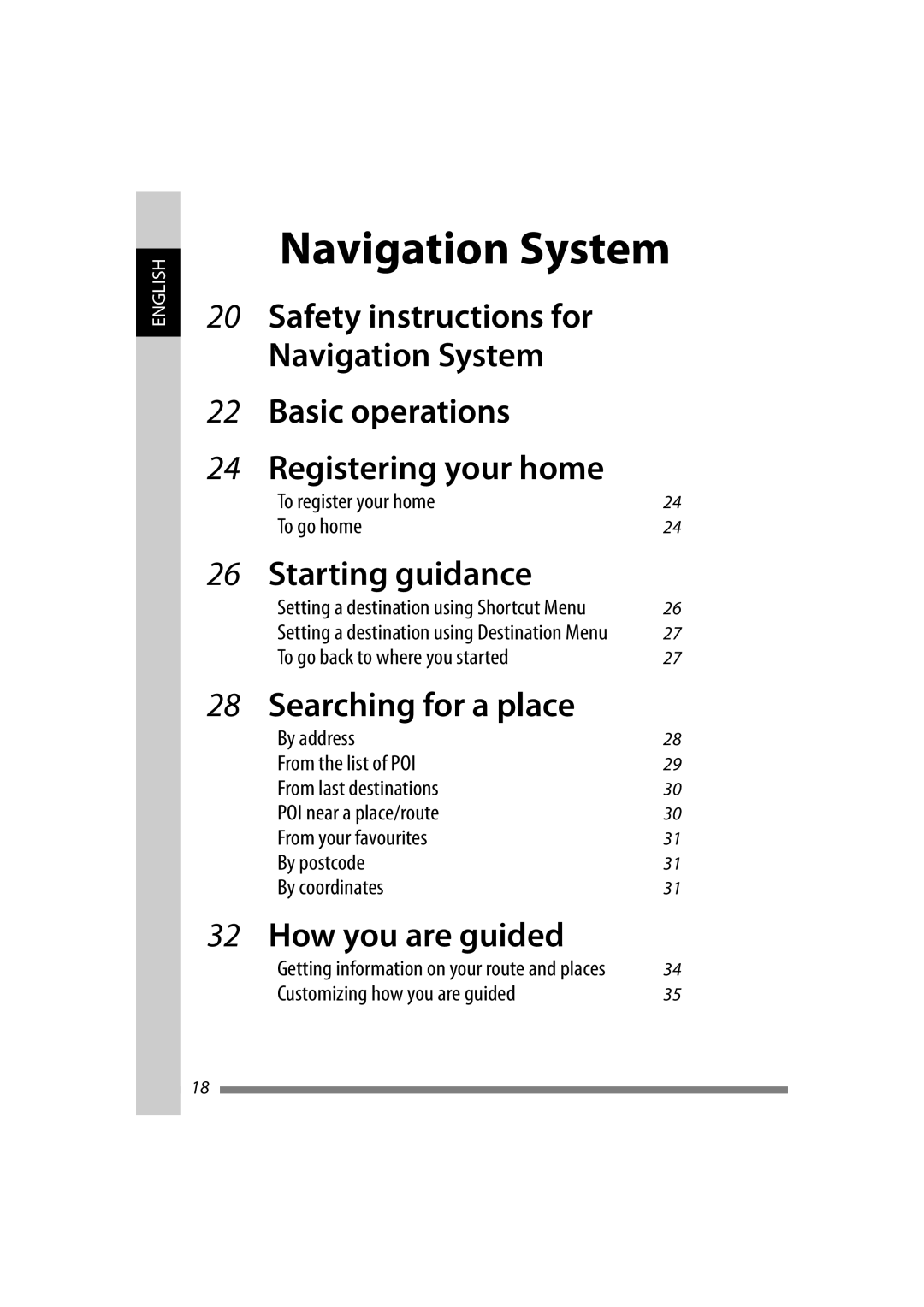 JVC LVT1627-001A manual Navigation System 