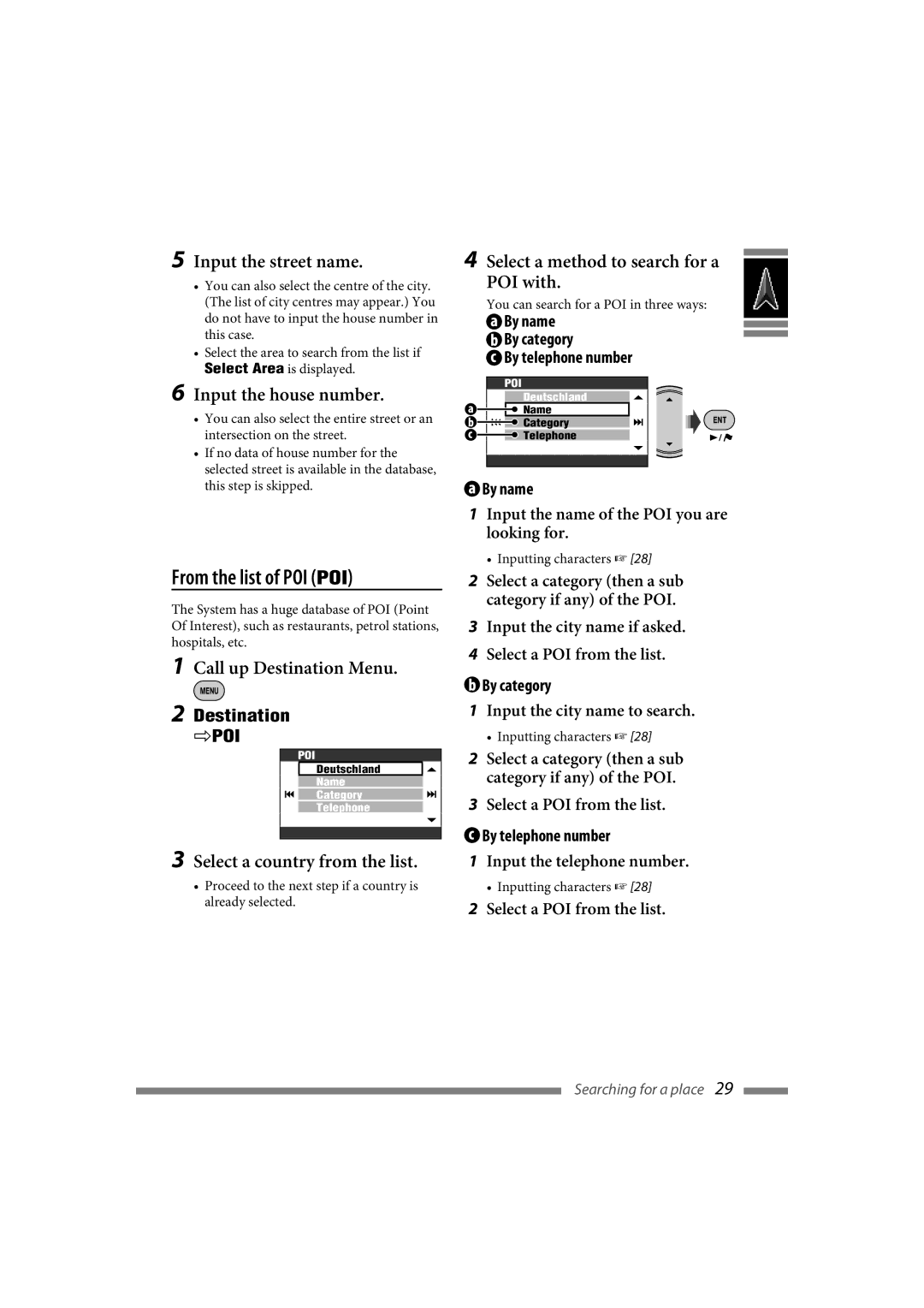 JVC LVT1627-001A manual By name By category By telephone number 