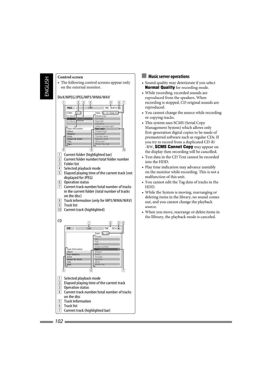 JVC LVT1627-001A manual Hdd 