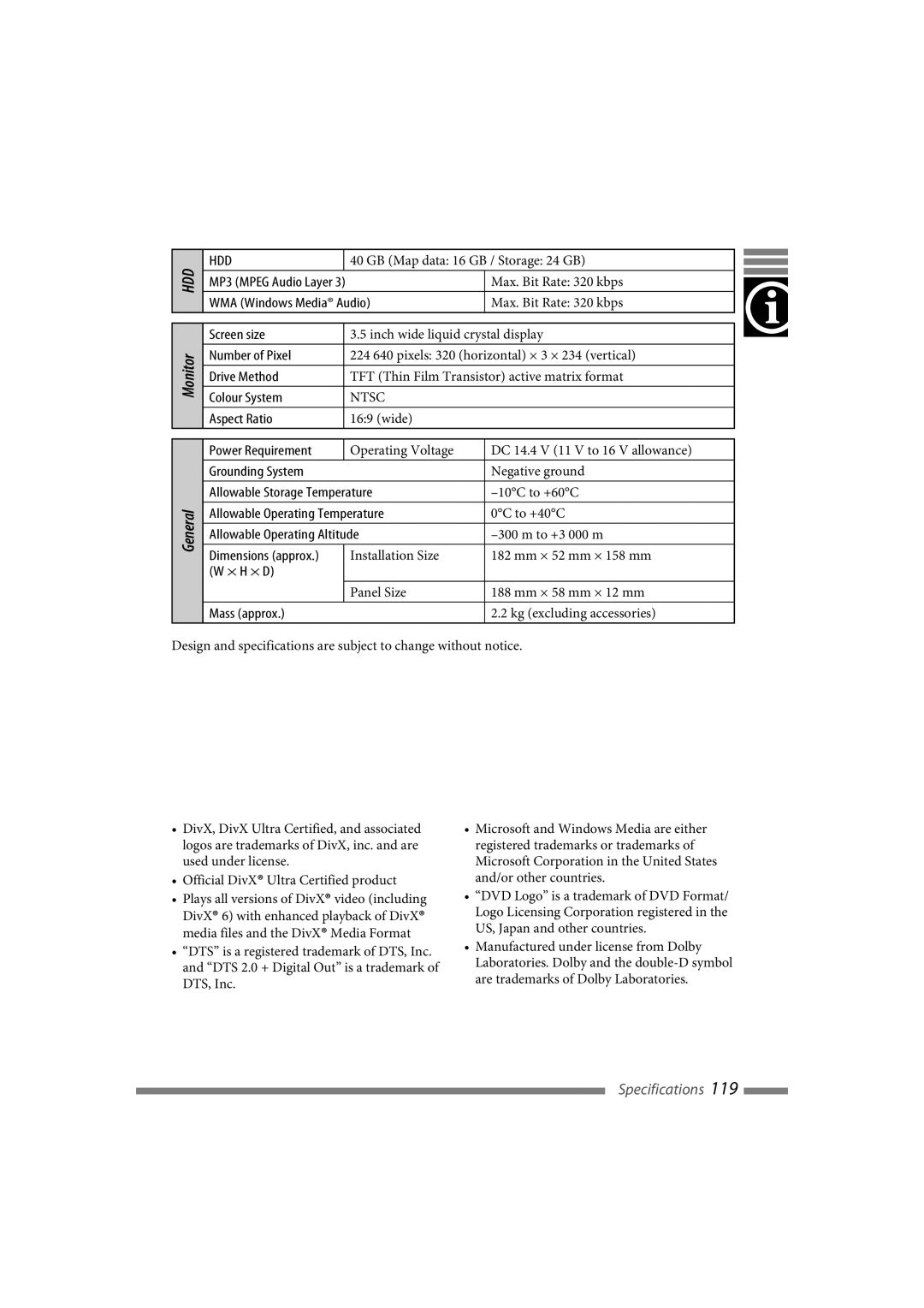 JVC LVT1627-001A manual 10C to +60C 