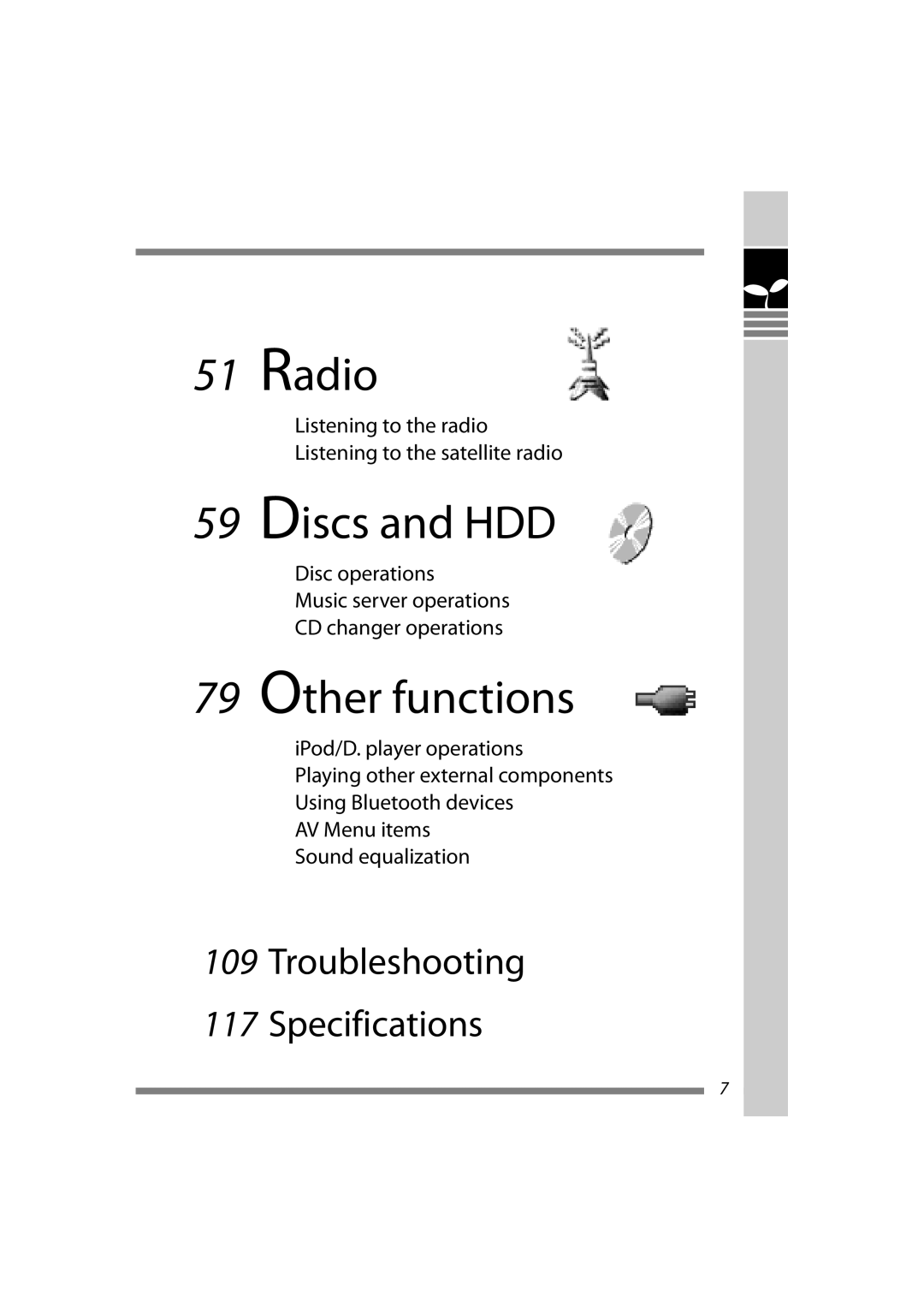 JVC LVT1627-001A manual Radio 