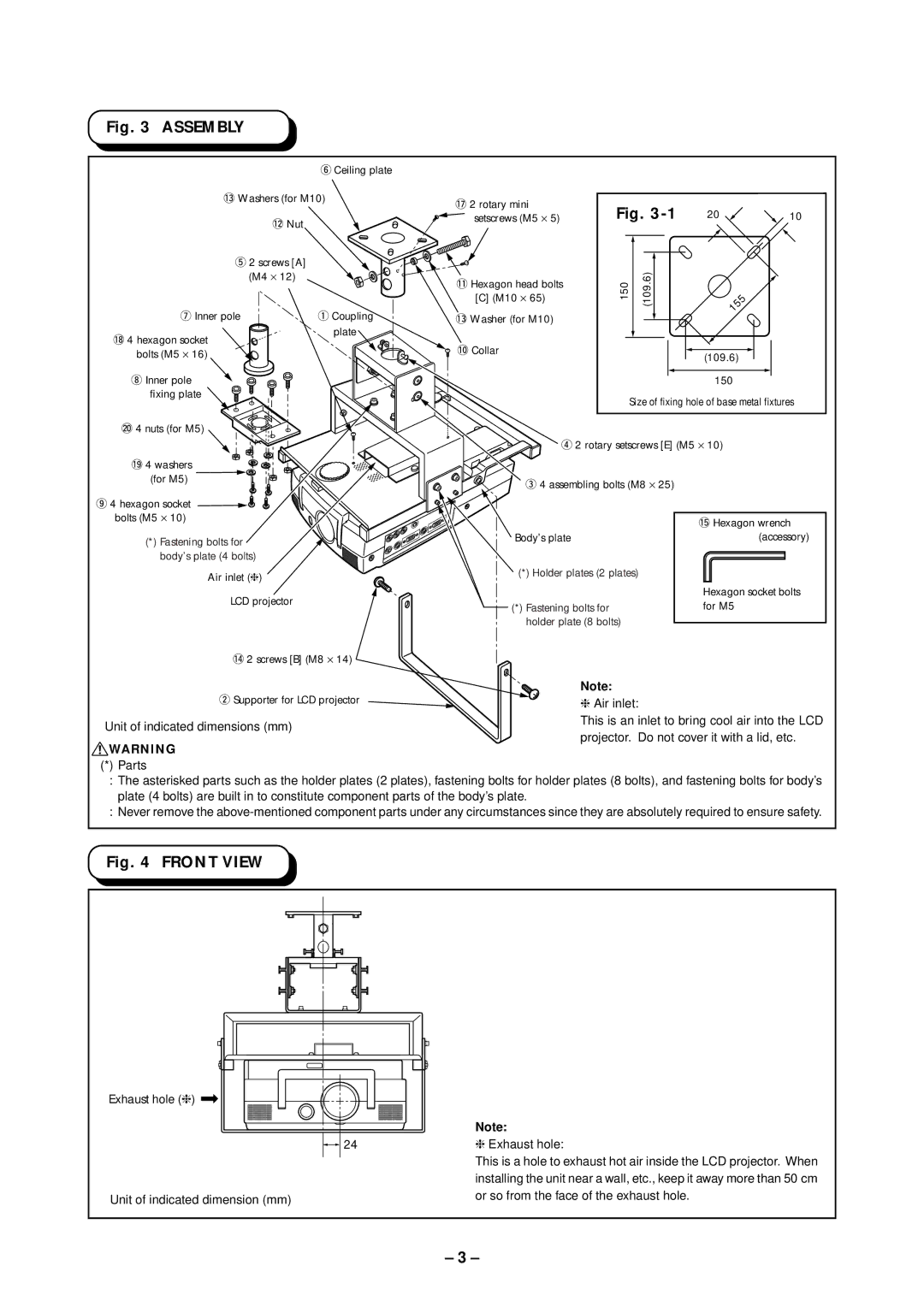 JVC LX-D1000 instruction manual Assembly 