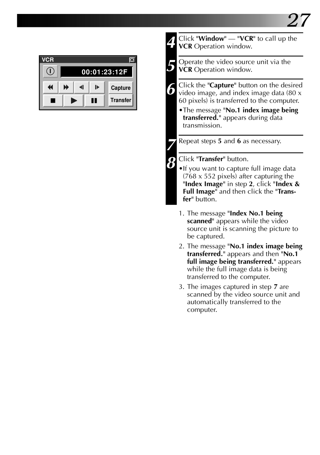 JVC 0397MKV*UN*VP, LYT0002-0J9A manual Transfer 