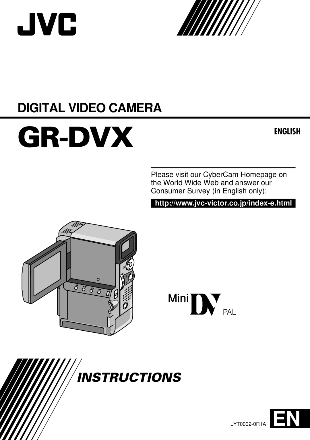 JVC 0797TOV*UN*SN, LYT0002-0R1A manual Gr-Dvx 