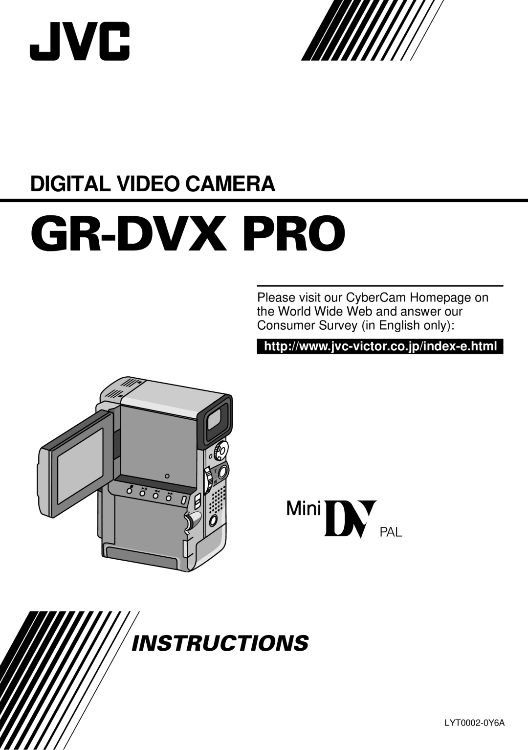 JVC LYT0002-0Y6A manual Gr-Dvx Pro 