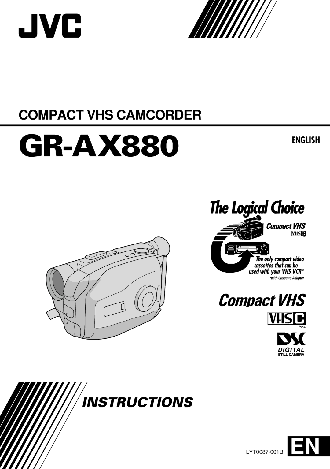 JVC LYT0087-001B manual GR-AX880 