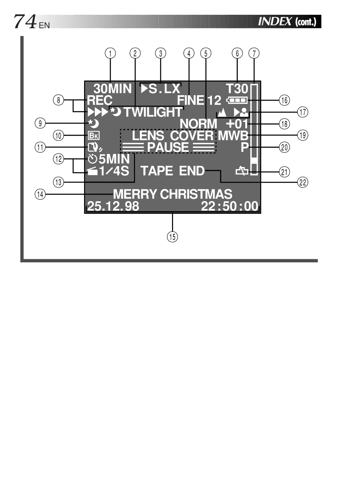 JVC LYT0087-001B manual 74EN 