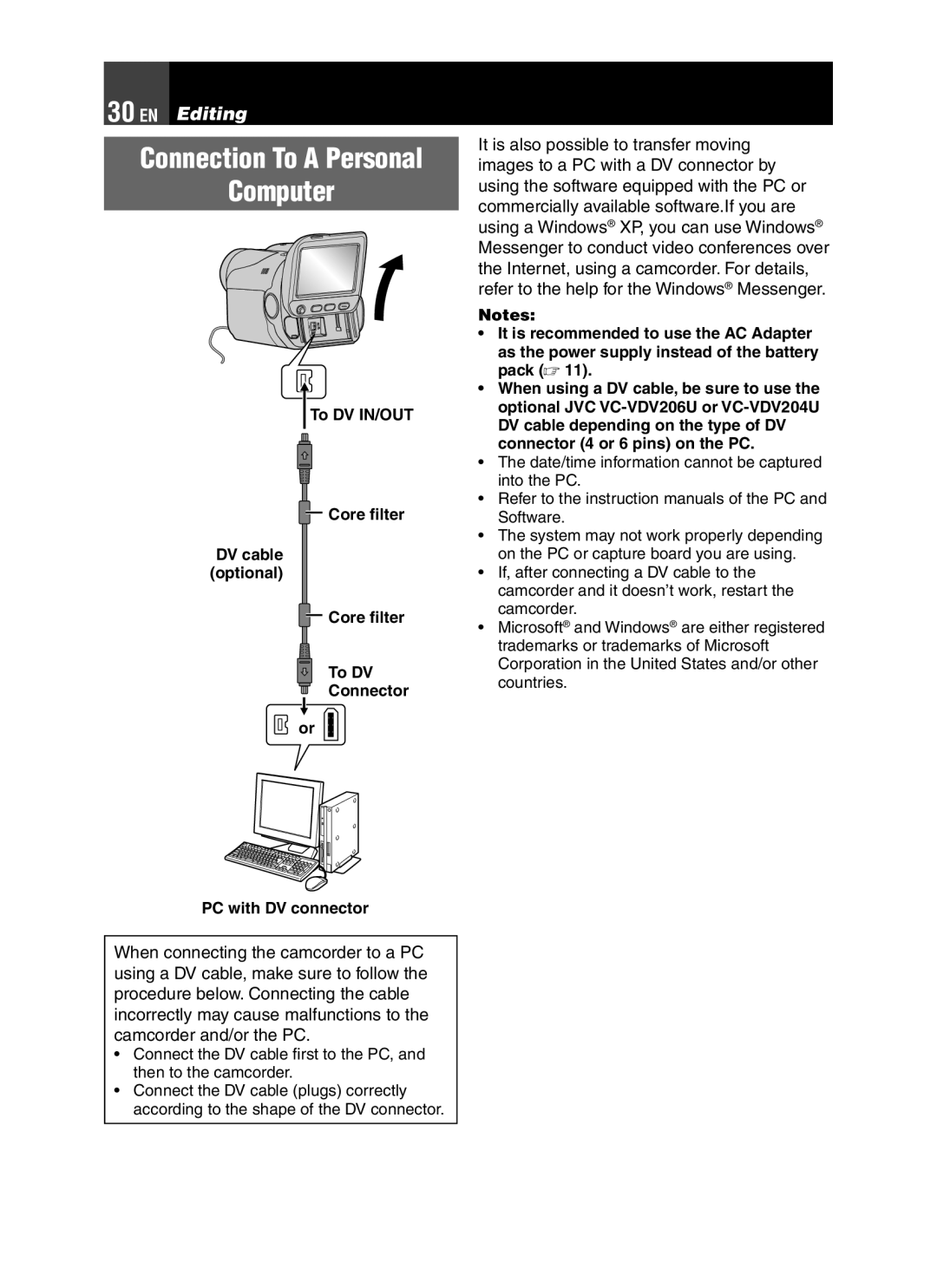 JVC LYT1776-001A manual Computer 