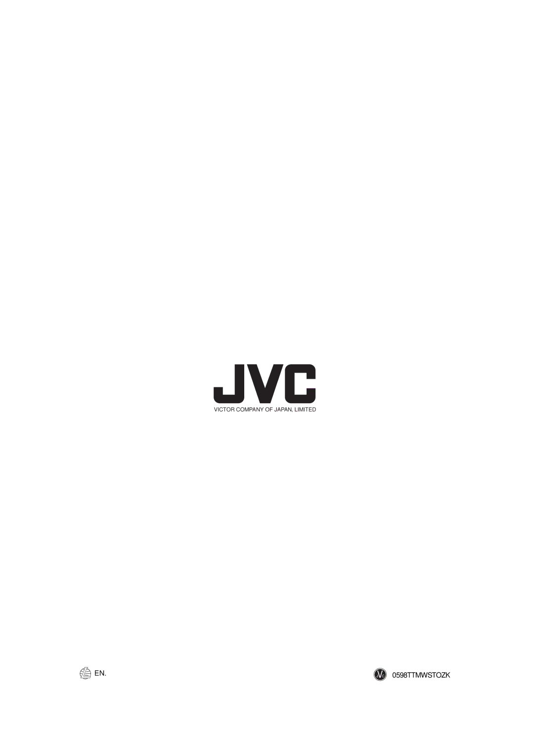 JVC XL-EX90, ME-EX90, RX-EX90, CA-EX90 manual 0598TTMWSTOZK 