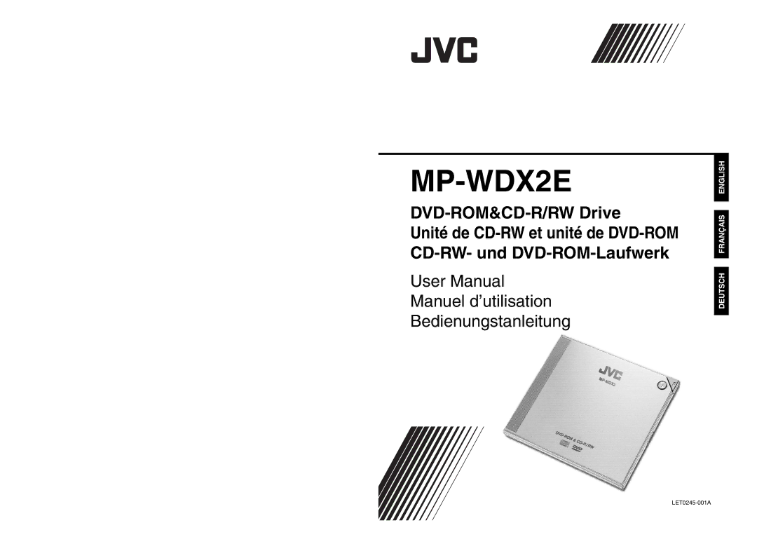 JVC MP-XP731GB warranty MP-WDX2E 