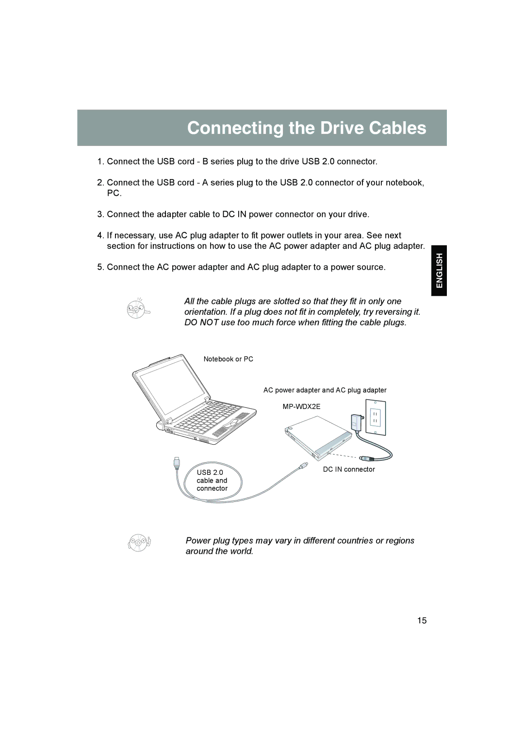 JVC MP-XP731GB warranty Connecting the Drive Cables 