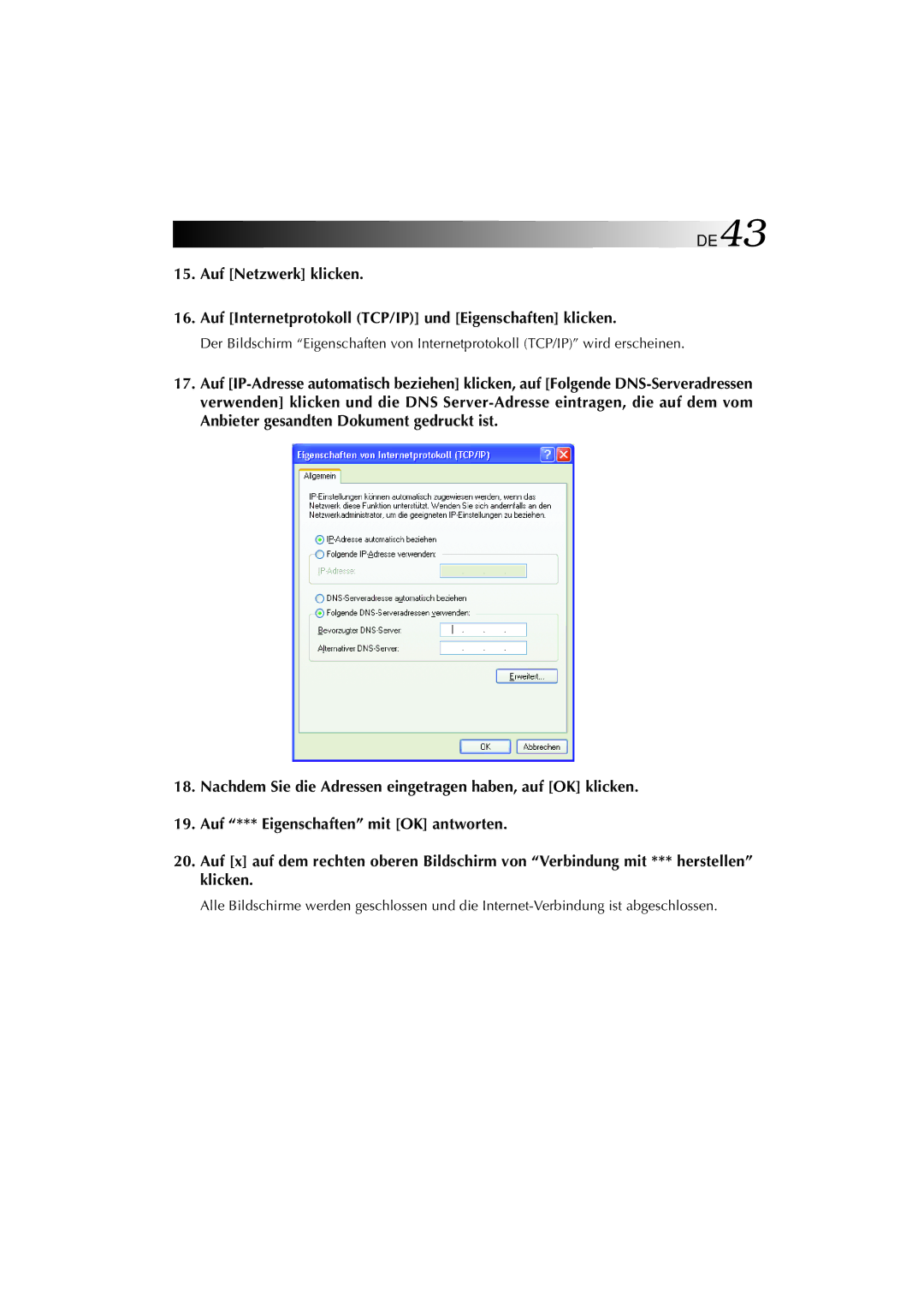 JVC MP-XP741DE service manual DE43 