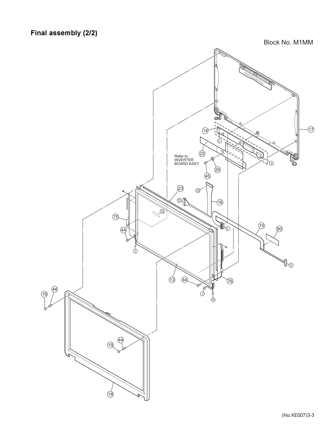 JVC MP-XP741DE service manual Final assembly 2/2 