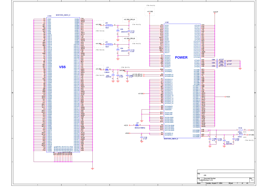 JVC MP-XP741DE VSS0 VSS84, VSS1 VSS85, VSS2 VSS86, VSS3 VSS87, VCC0, VSS4 VSS88 VTTLF0, VSS5 VSS89, VCC1 VTTLF1, VTTLF18 