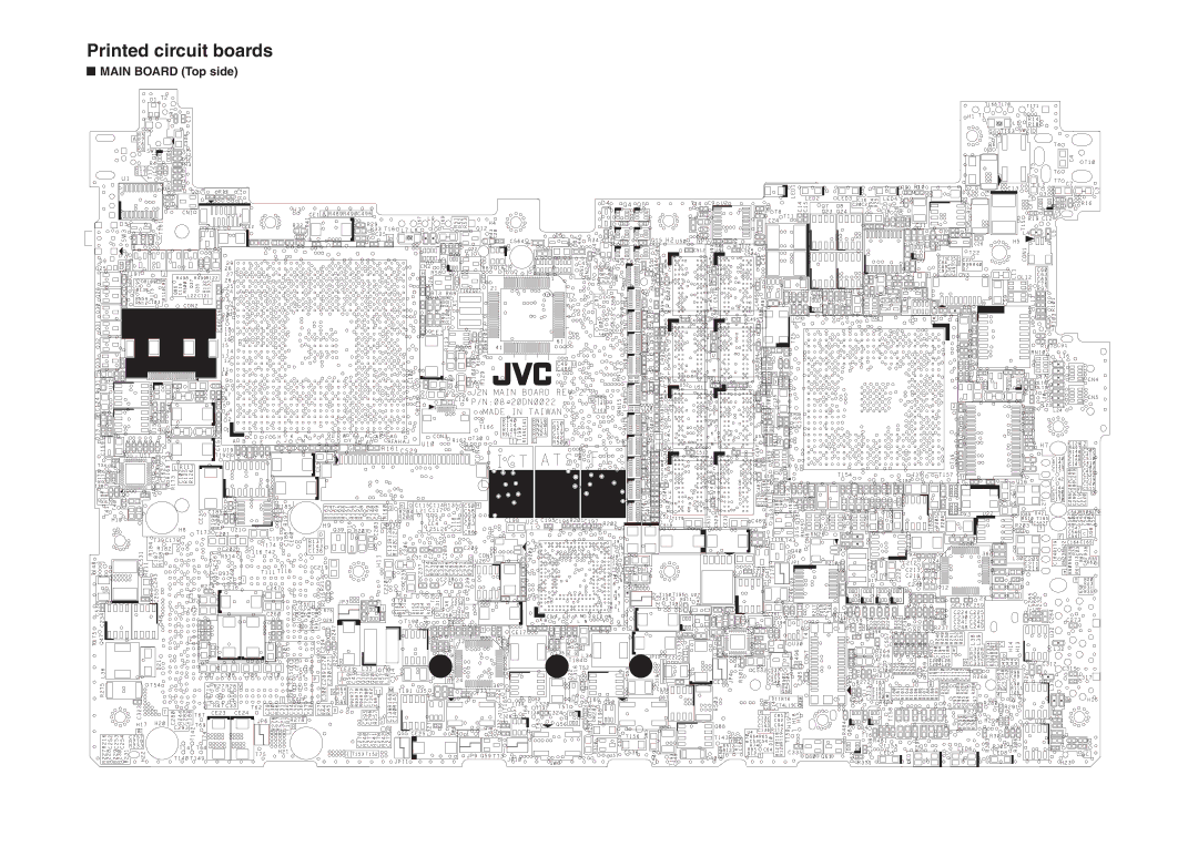 JVC MP-XP741DE service manual Printed circuit boards 