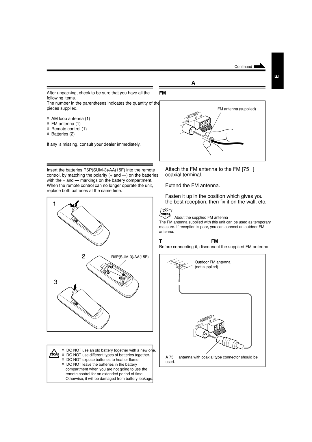 JVC MX-GT88 manual Getting Started 