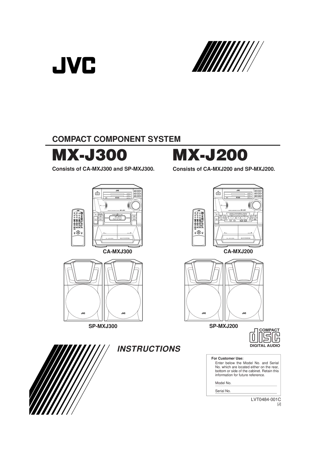 JVC manual MX-J300 MX-J200 