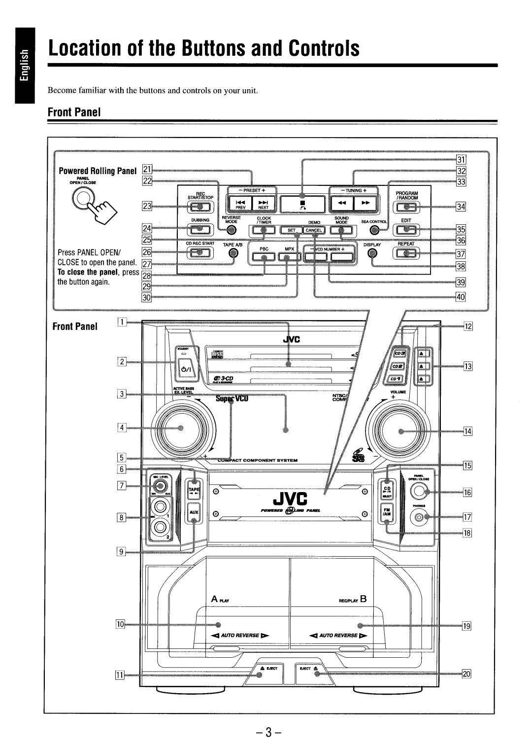 JVC MX-J570V, MX-J680V manual 