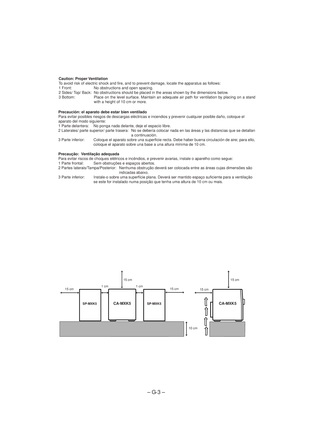 JVC MX-K5 manual CA-MXK5 