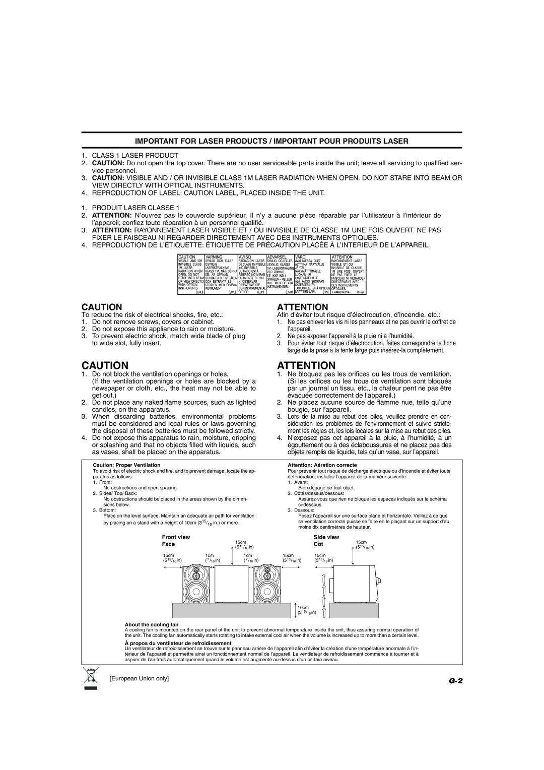 JVC MX-KC45 manual 