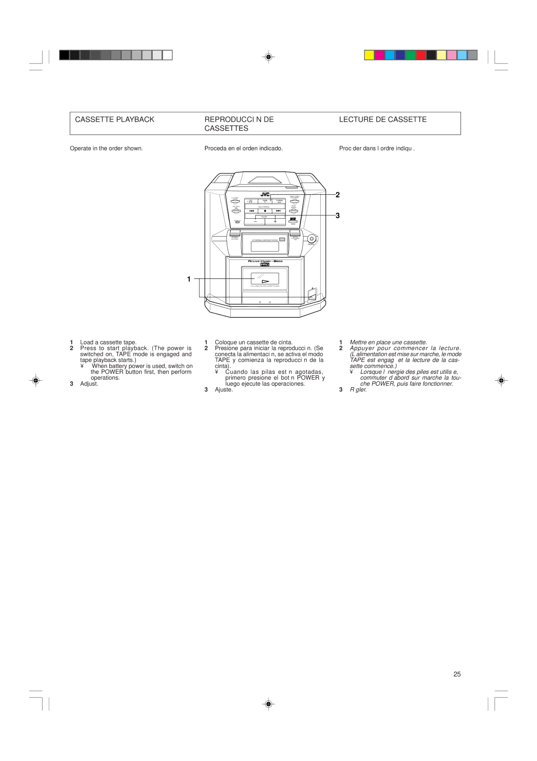 JVC PC-X560BK, PC-X550BK, PC-X570BK system manual Tape Tuner 