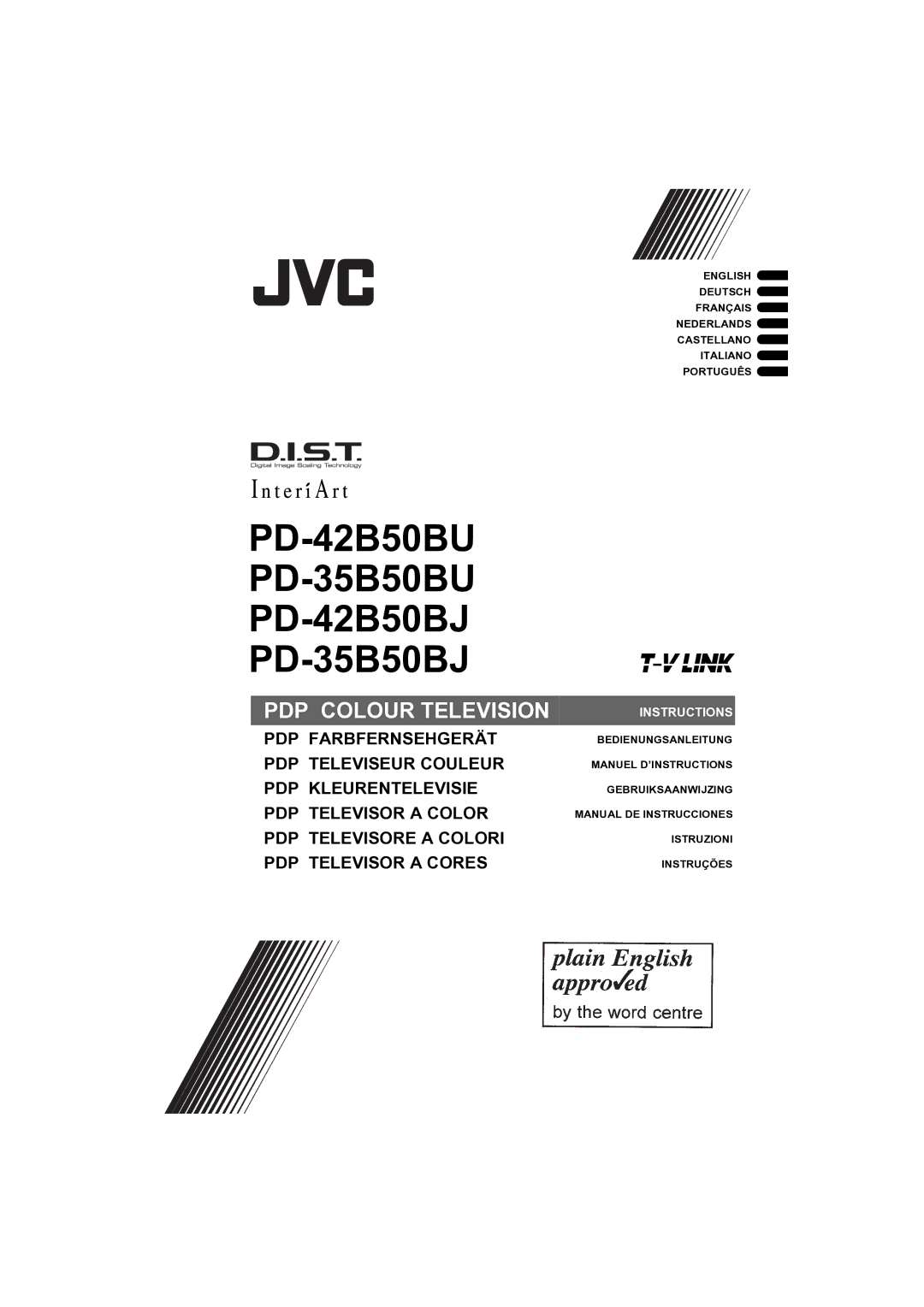 JVC PD-42B50BU, PD-35B50BU, PD-42B50BJ, PD-35B50BJ manual PD-42B50BU PD-35B50BU PD-42B50BJ PD-35B50BJ 