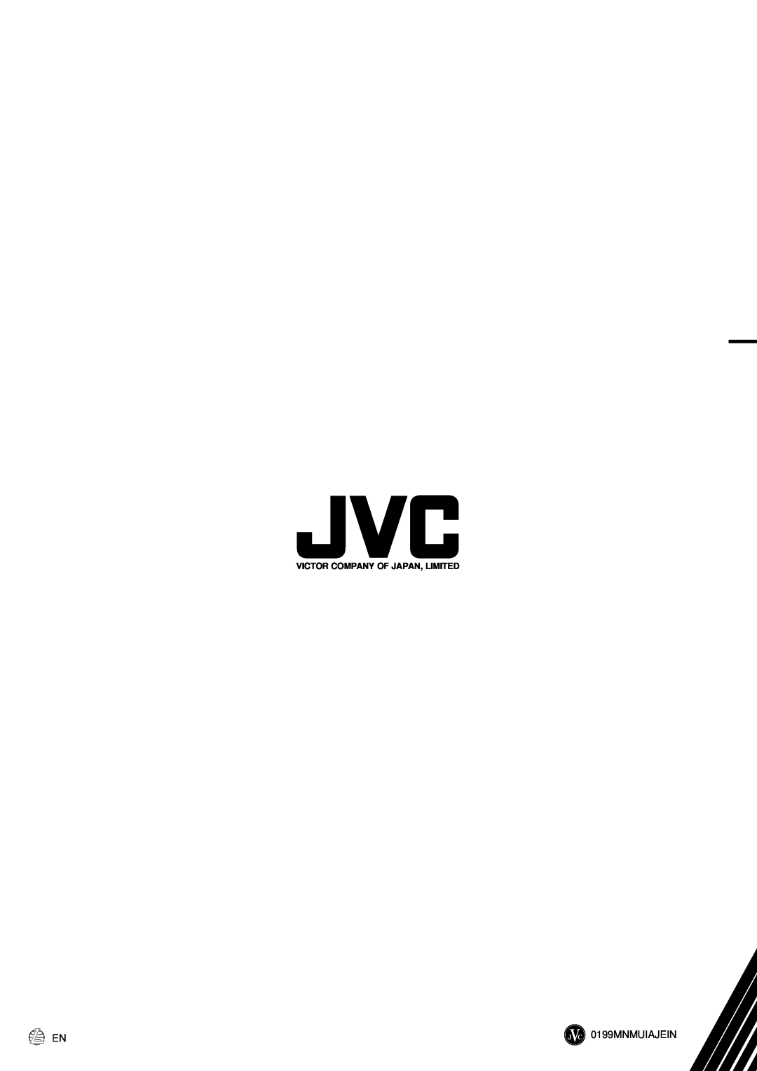 JVC RV-B99 BK/BU manual 0199MNMUIAJEIN, Victor Company Of Japan, Limited 
