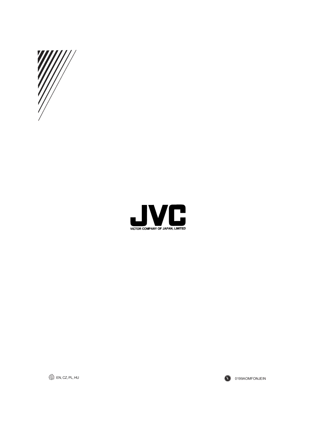 JVC RV-B99BK manual EN, CZ, PL, HU 0199AOMFONJEIN 